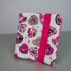 Pixibuchtasche Weiß/Rosa/Pink