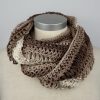 Sommerloop Braun/Creme Baumwolle