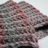 weicher Loop grau rosa meliert – Bild 2