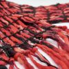 Schal Orange/Schwarz – Bild 2