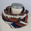Sommerloop Blau/Rost/Creme