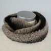 Loop schwarz grau bronze Verlauf