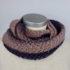 Loop blau apricot grau Verlauf