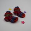 Babysocken "Finnische Zugsocken" himbeere/orange/grün,... – Bild 4