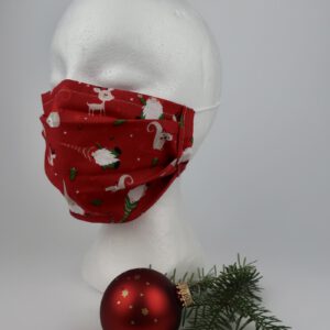 Maske (Erwachsene) Wichtel - mit Nasenbügel